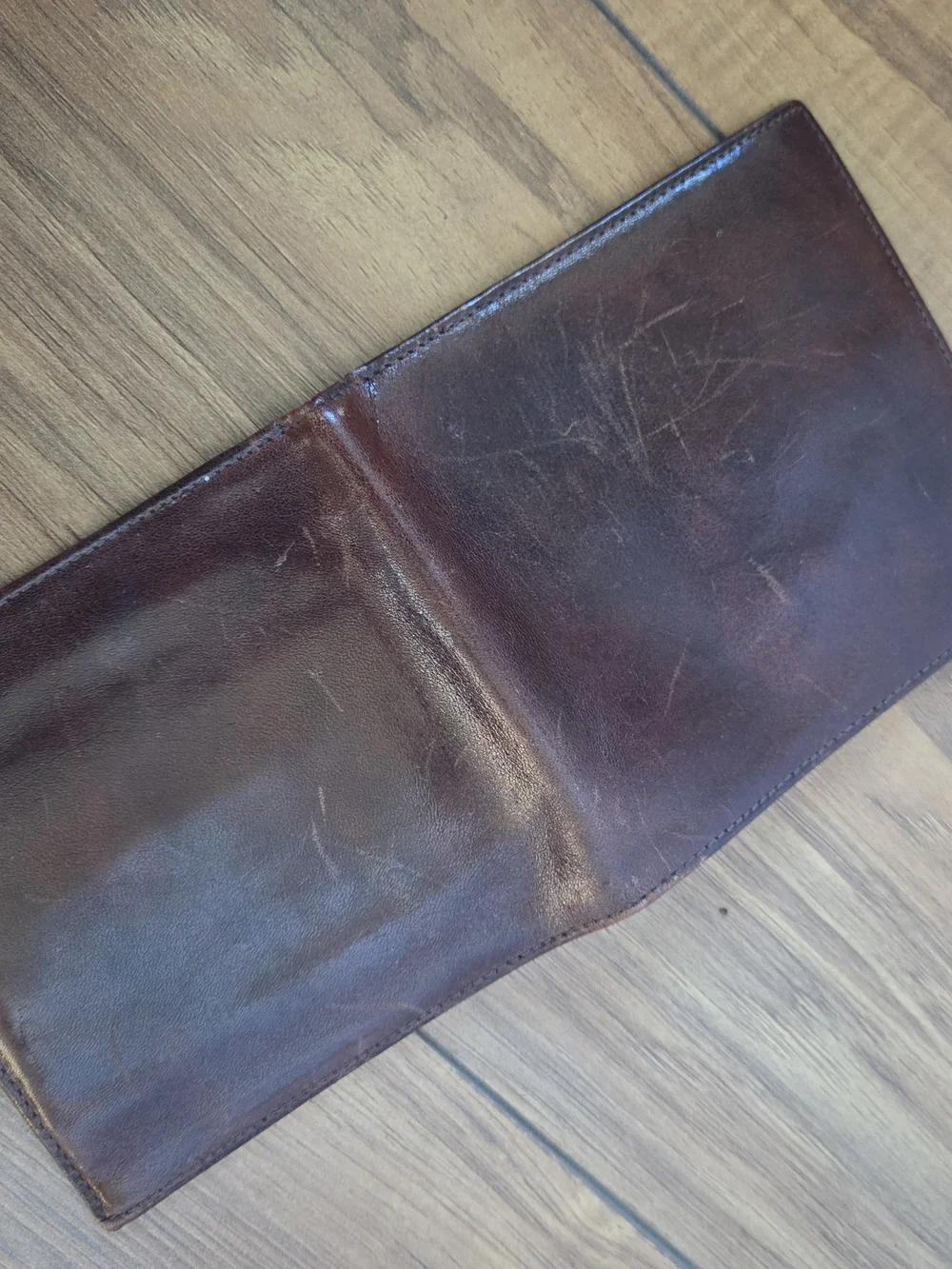 Classic Men's Bosca Brown Leather Bi-Fold Wallet